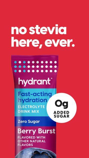 electrolyte drink, hydration mix, drink mix, electrolyte powder, sports drink mix, hydration powder, electrolyte supplement, product launch, minimalist, bold, energetic, red, purple, blue